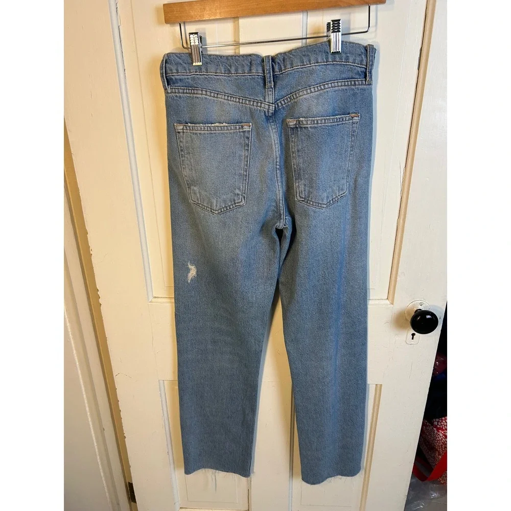 Free People We The Free Vixen Cigarette Jeans Straight Leg 27